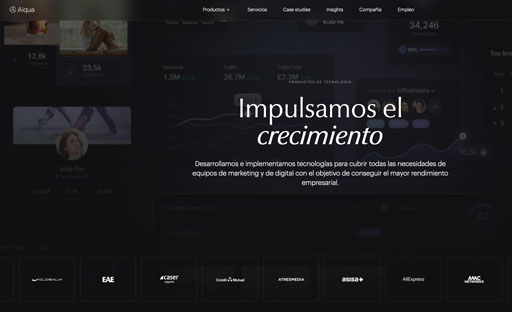 Desarrollo web Alqua