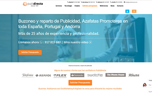 Diseño y desarrollo web en Wordpress